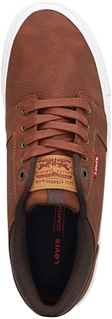 Levis Mens Alpine WX Stacked Sneaker  Color Brown/Tan Size 11M
