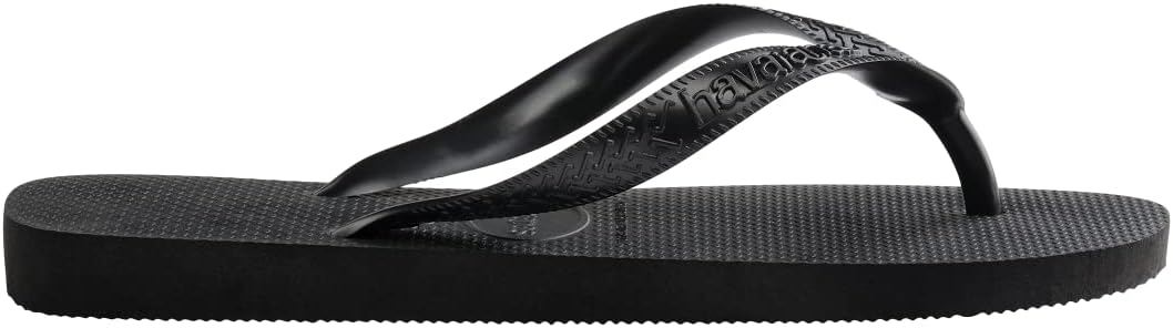 Havaianas Women's Core Top Flip Flop  Black Size 9/10