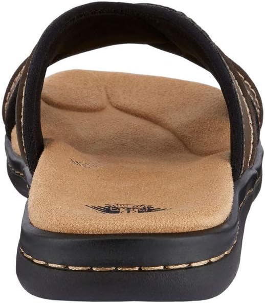 Dockers Men's Sunland Slide Sandals  Dark Brown Size 11