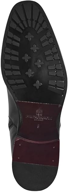 Bruno Magli Men's Angiolini Buckle Boots  Black Size 11.5