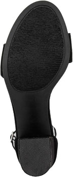 Sugar Women's Machelene Ankle Strap Pump Sandals  Black Size 8.5