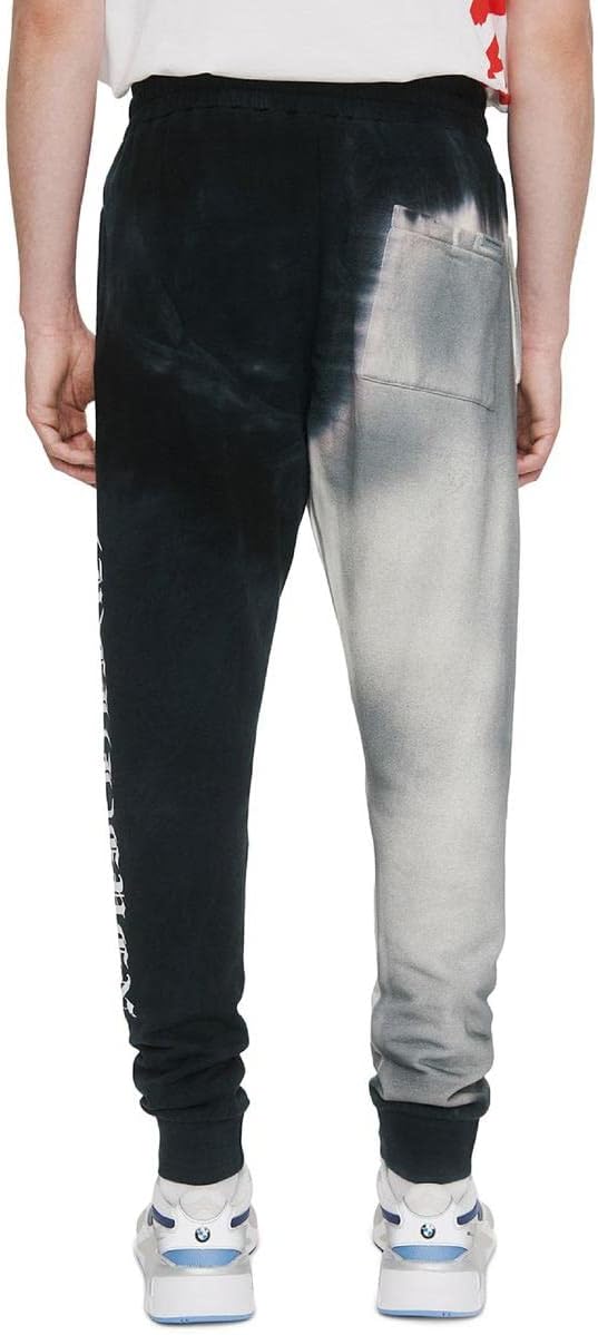 ELEVEN PARIS Men's Tie-Dye Joggers  Color Black Tie Dye Size 2XL