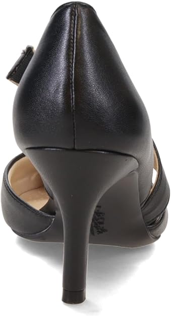 LifeStride Women's Suki Pumps  Color Black Faux Leather Size 8W