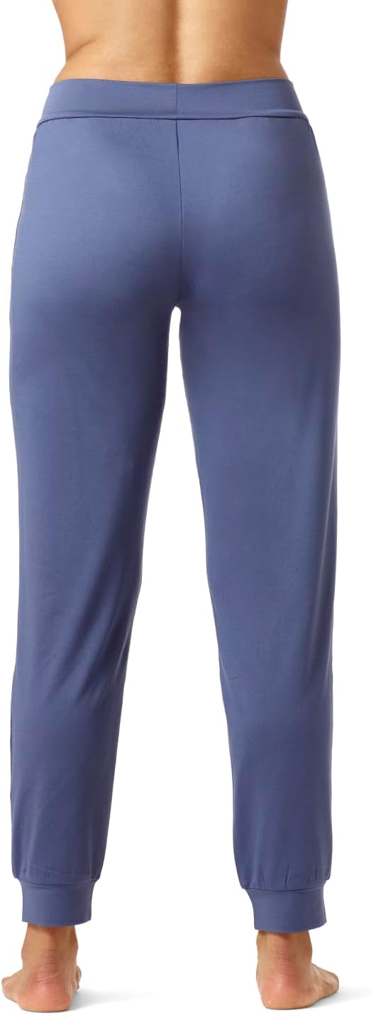 Hue Women's Pure Comfort Sleep Pants  Blue Indigo Size L