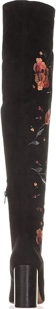 INC International Concepts Women's Delisa2 Fabric Closed Toe Boots  Black Size 6