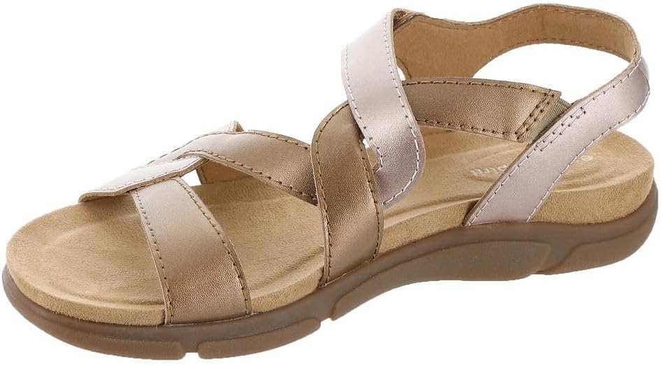 Easy Spirit Women's Minny Roun   Rose Gold Multi Leather Size 8.5