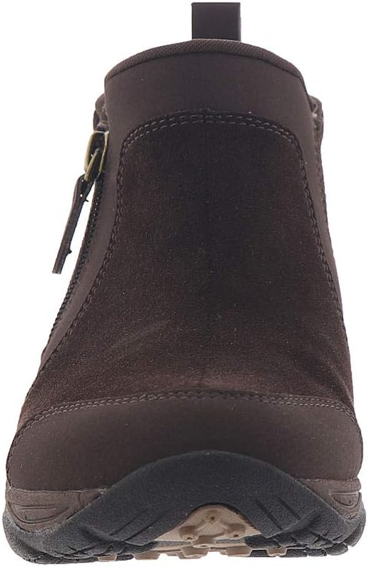 Easy Spirit Women's Evony Suede Ankle Booties  Color Brown Size 6.5M