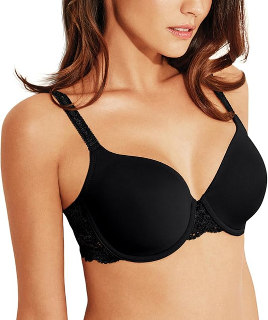 Wacoal French Garden Contour Bra  Black Size 32DDD