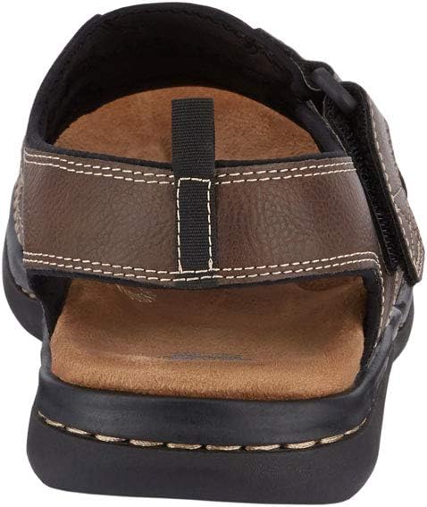 Dockers Men's Shorewood Open-Toe Fisherman Sandal  Briar Size 7