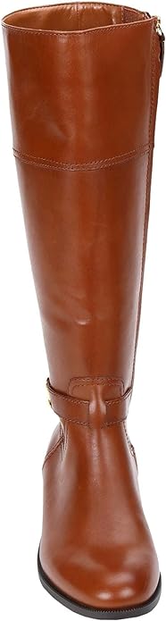 Lauren Ralph Lauren Women's Berdie Leather Riding Boots  Color Tan Leather Size 6B/M