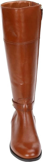Lauren Ralph Lauren Women's Berdie Leather Riding Boots  Color Tan Leather Size 6B/M