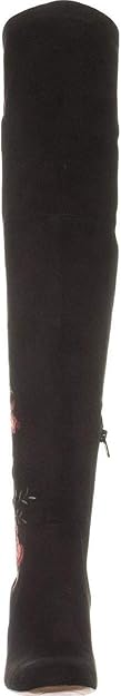INC International Concepts Women's Delisa2 Fabric Closed Toe Boots  Black Size 6
