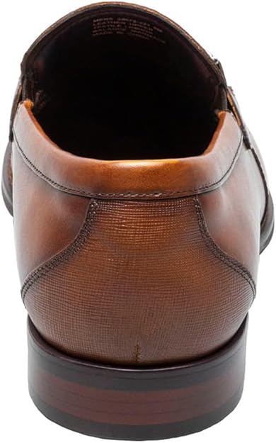 Stacy Adams Men's Kaylor Bit Dress Loafer  Cognac Size 8