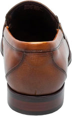 Stacy Adams Men's Kaylor Bit Dress Loafer  Cognac Size 8