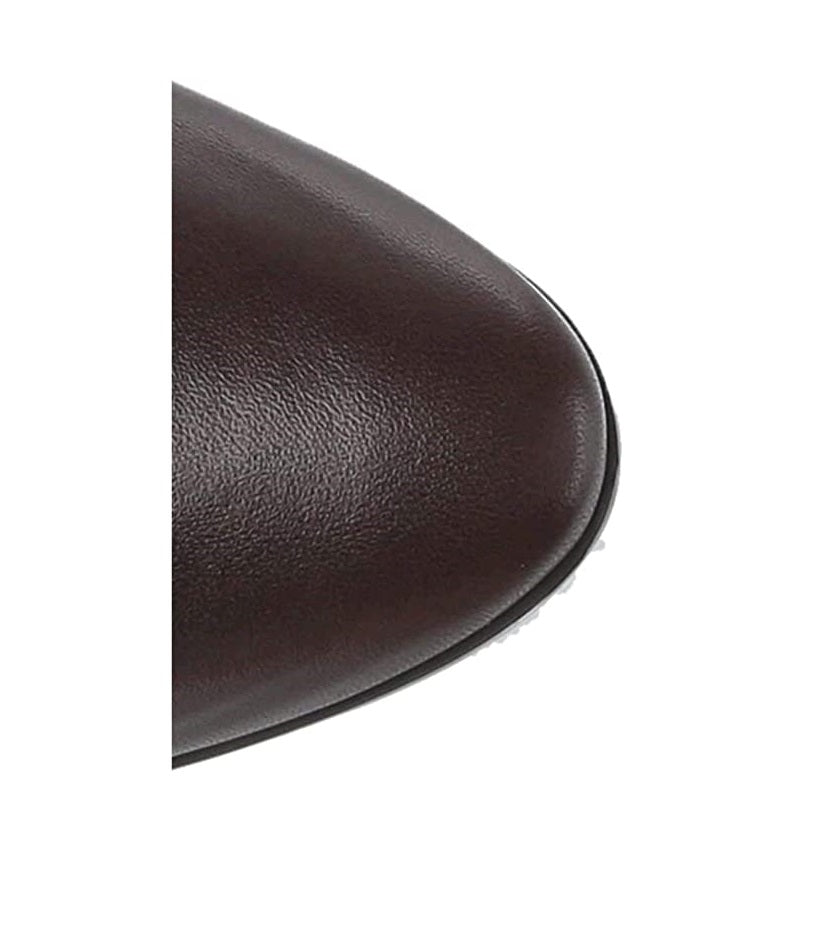 Calvin Klein Womens Freeda Knee High Boots  Color Coffee Bean Size 6M