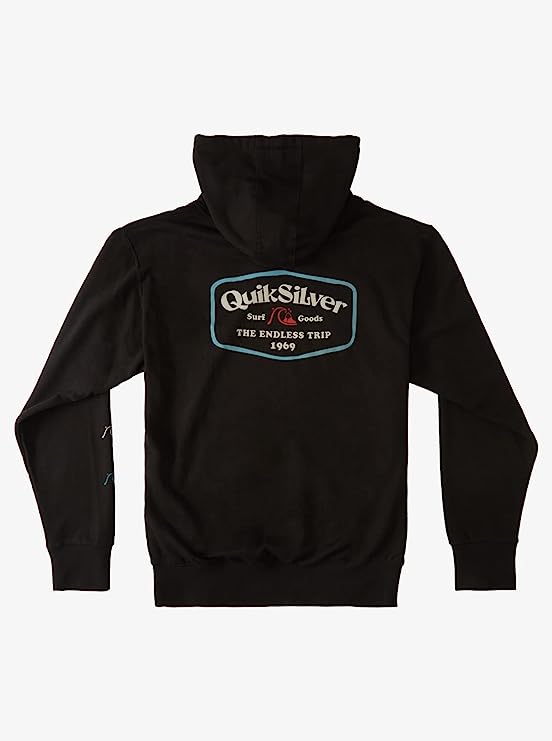 Quiksilver Men's Into The Clouds Hoodie  Color Black Size S
