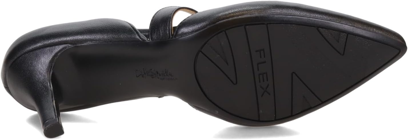 LifeStride Women's Suki Pumps  Color Black Faux Leather Size 8W