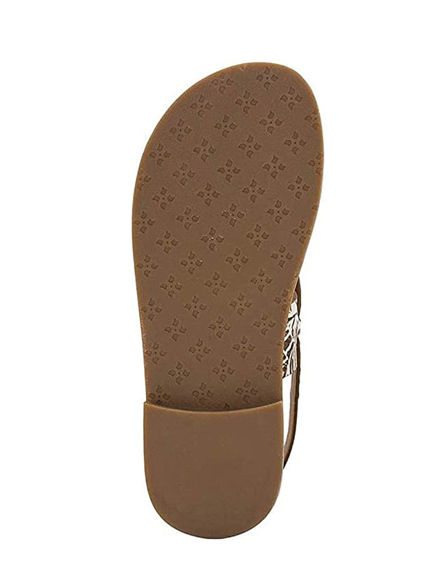 Patricia Nash Women's Fidella Slingback Sandals  White Size 5.5