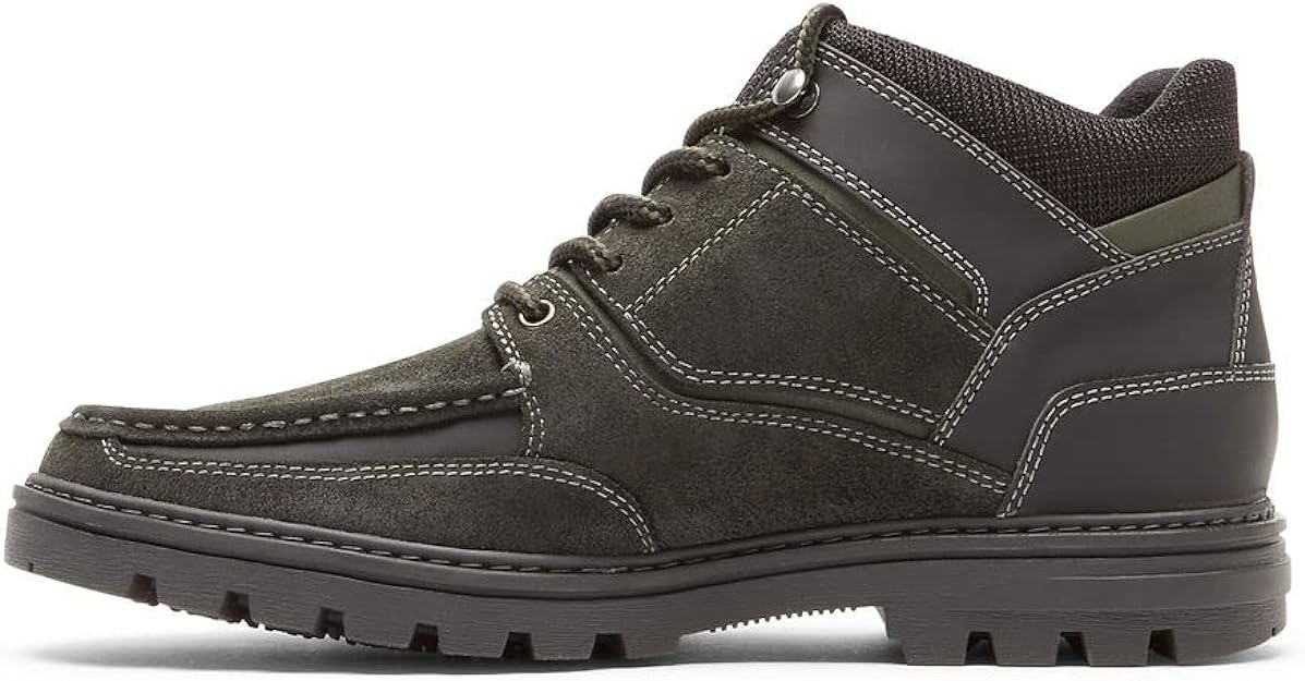 Rockport Men's Wea Ready Marangue Hiking Boot  Color Black Suede Size 11.5M