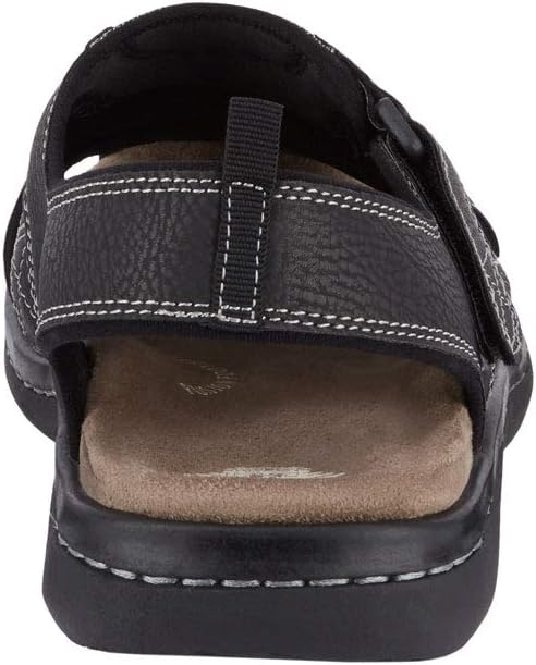 Dockers Men's Searose Fisherman Sandals  Color Black Size 14M