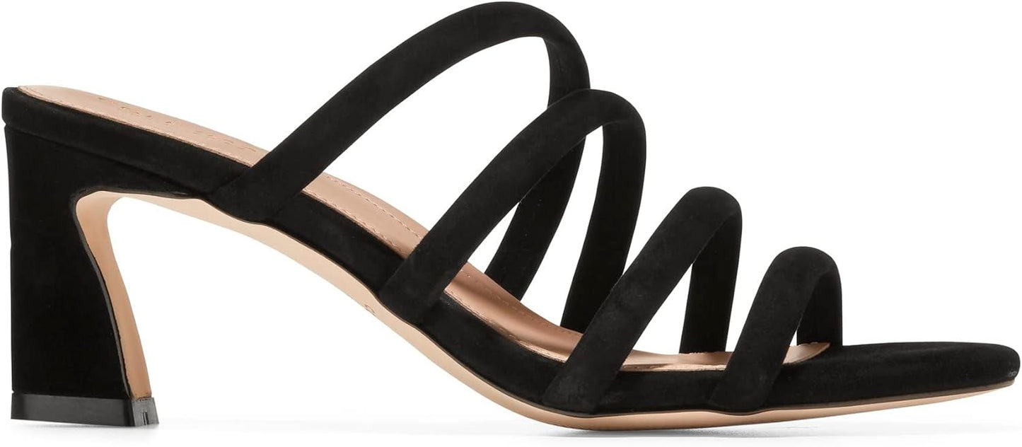 Cole Haan Women's Adella Dress Sandals  Color Black Suede Size 8M