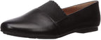 Gentle Souls by Kenneth Cole Women's Eugene Ruffle Slipper Loafer  Color Black Size 9M