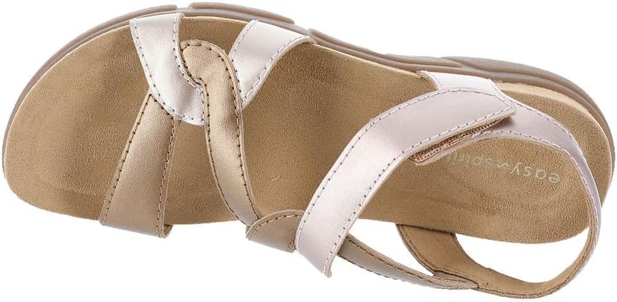 Easy Spirit Women's Minny Roun   Rose Gold Multi Leather Size 8.5