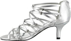 Easy Street Women's Nightingale Evening Sandals Color Silver Size 8M