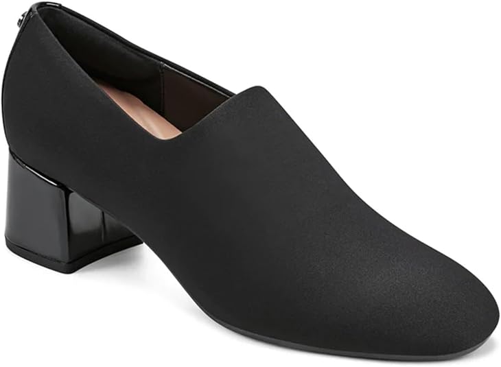 Easy Spirit Women's Denisa Slip On Dress Pumps  Black Size 7.5W