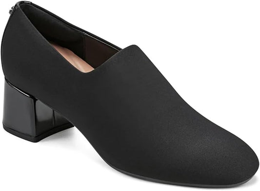 Easy Spirit Women's Denisa Slip On Dress Pumps  Black Size 7.5W