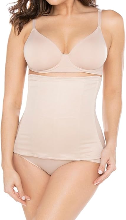 Miraclesuit Flexible Waist Cincher Shaperware w/ Side Release Panels  Nude Size 2XL