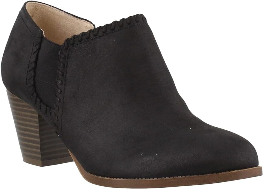 LifeStride Women's Joelle Shooties  Color Black Faux Leather Size 7M
