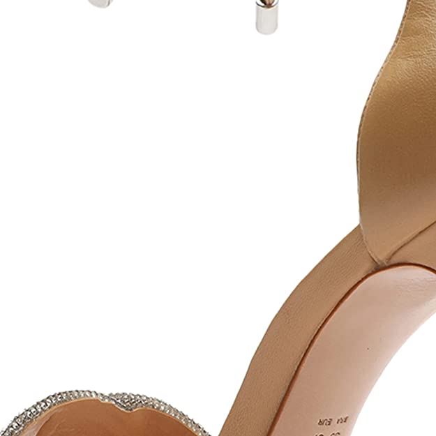 SCHUTZ  Andy Glam Sandals  Color Light Nude/Chrystal Size 10B