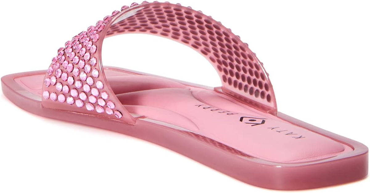 Katy Perry Women's The Geli Slide Thong Flat Sandal  Color Vintage Pink Size 7M