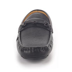 Aston Marc Men's Bit Driving Shoes  Navy Size 11