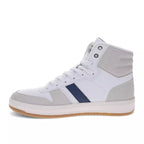 Levis Men's Drive High-top La Winter Sneakers  White/Cappuccino/Mocha Size 12