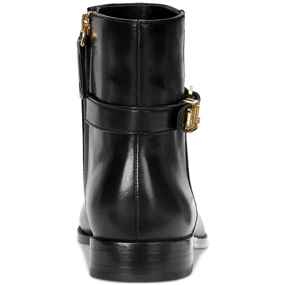 Lauren Ralph Lauren Women's Brooke Zipper Casual Booties  Black Size 9.5