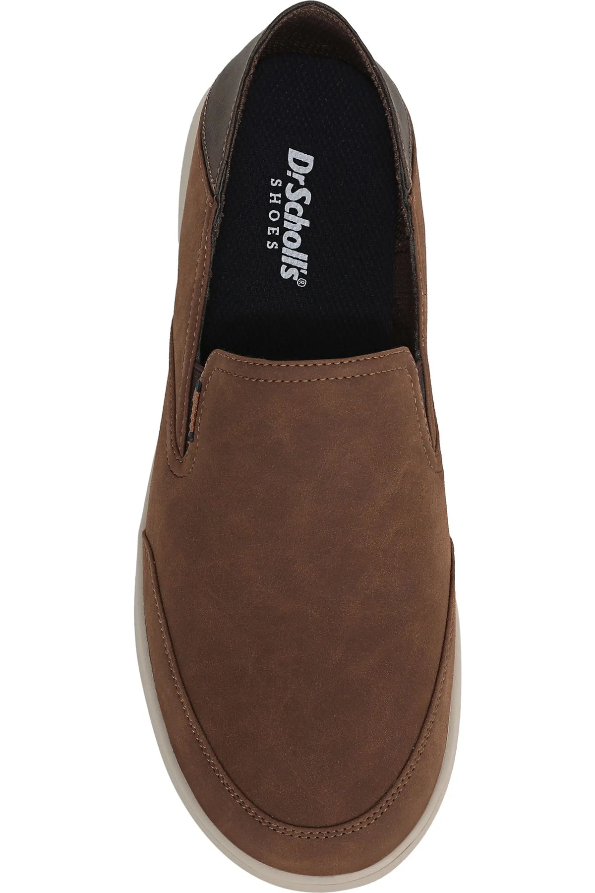 Dr. Scholl's Men's Easy Slip On Sneakers  Dark Tan Size 9.5
