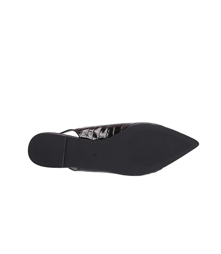 Rampage Women's Blaine Slingback Mules  Black Size 7.5