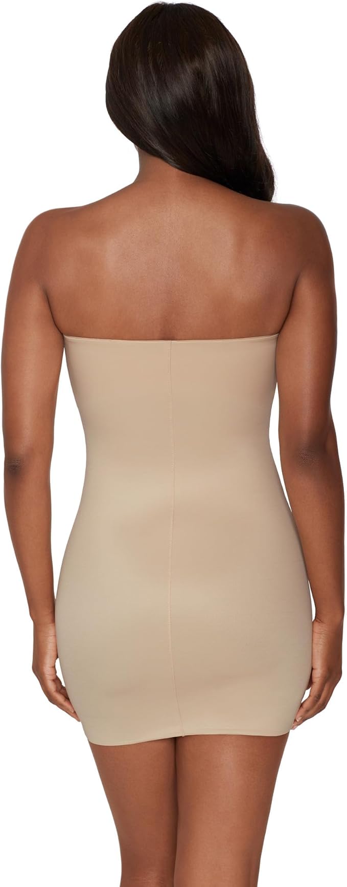 Miraclesuit Women's Firm Control Convertible Strapless Slip  Warm Beige Size XL