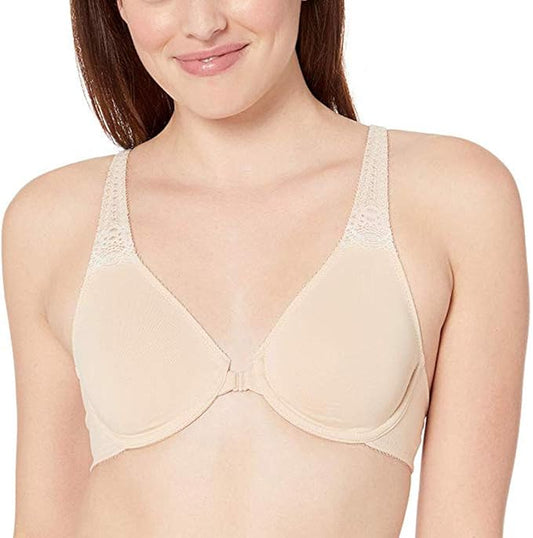 Wacoal Women's Soft Embrace Front Close Bra  Sand Nude Size 32D
