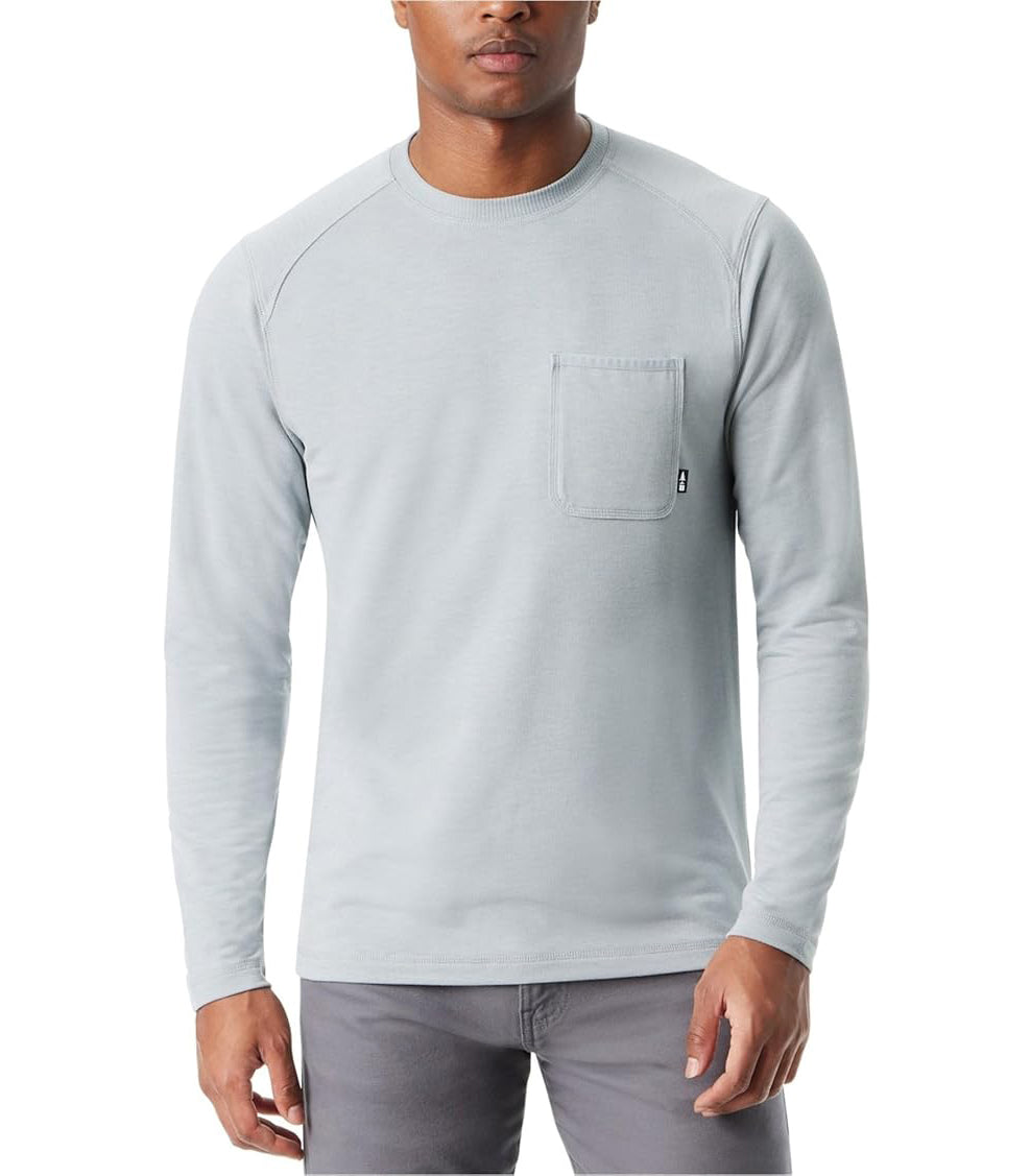 BASS OUTDOOR Men's Long-Sleeve Fashion T-Shirt  Quarry Size S