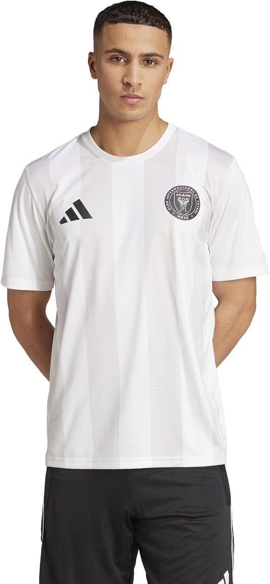 adidas Men's Inter Miami Cf Messi Fan Jersey  White Size XL