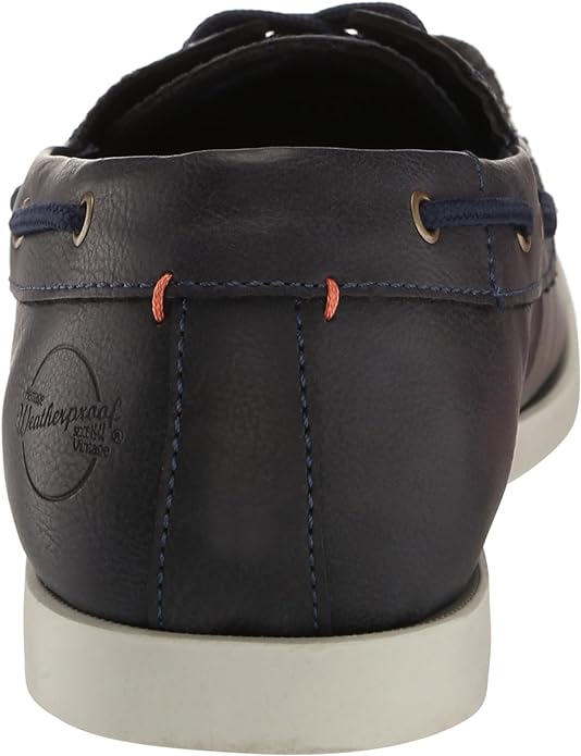 Weatherproof Vintage Men's Benny Boat Shoes  Color Navy Size 12M
