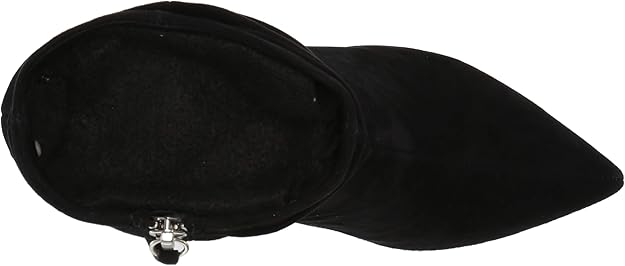 Bella Vita Women's Danielle Ankle Boot Booties   Black Suede Leather Size 9.5W