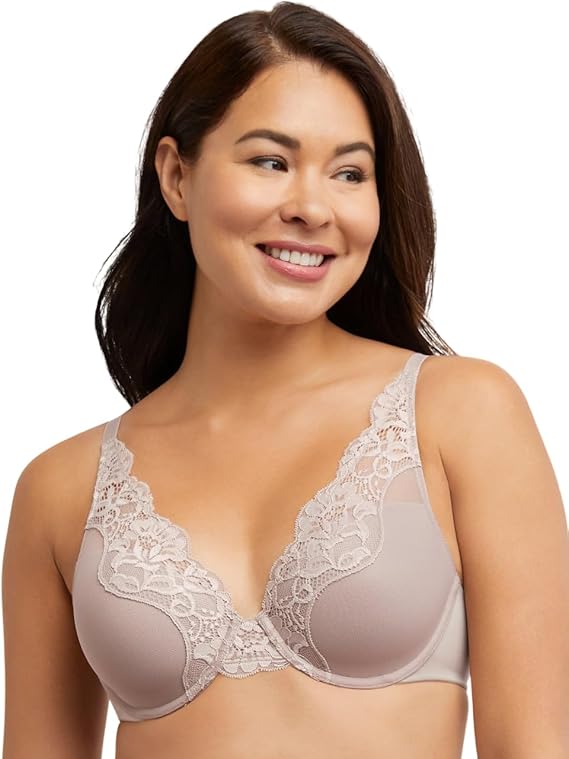 Bali One Smooth U Comfort Stretch Convertible Bra  Evening Blush Size 36DD