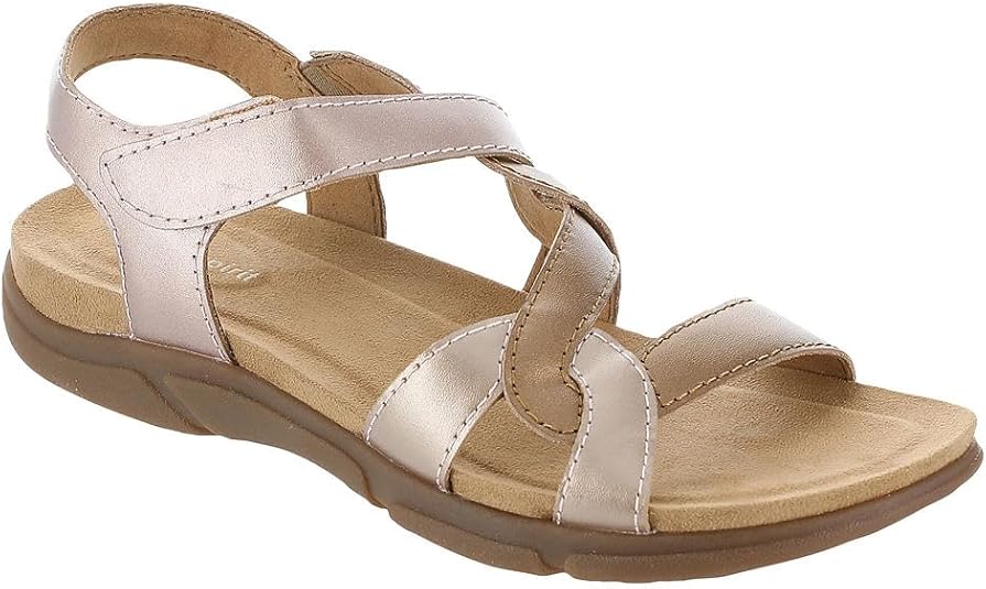 Easy Spirit Women's Minny Roun   Rose Gold Multi Leather Size 8.5