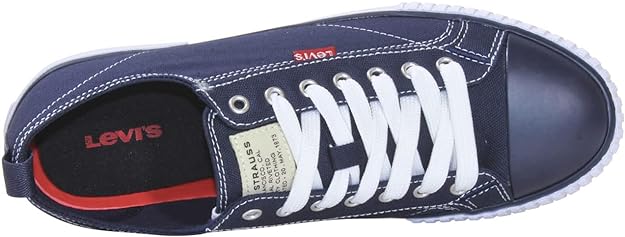 Levi's Men's Anikin Canvas Sneakers  Color Navy Size 9