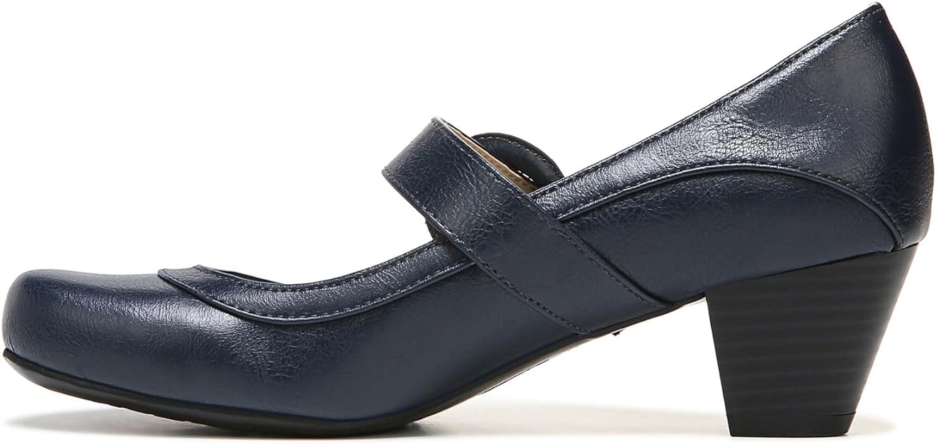 LifeStride Women's Rozz Mary Jane Pumps  Color Navy Size 7.5W