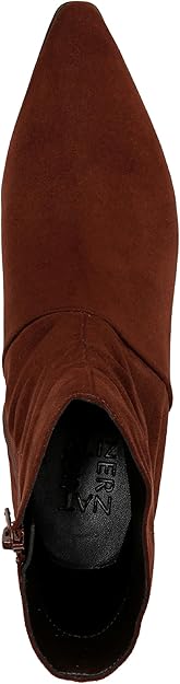 Naturalizer Women's Tribute Slouch Dress Booties  Cappuccino Microfiber Size 8
